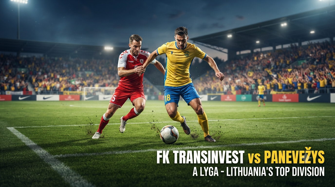 Jalalive Streaming FK Transinvest vs Panevezys A Lyga Malam Ini Pukul 22.45 WIB Menampilkan Laga Liga Lithuania Dengan Sensasi Berbeda